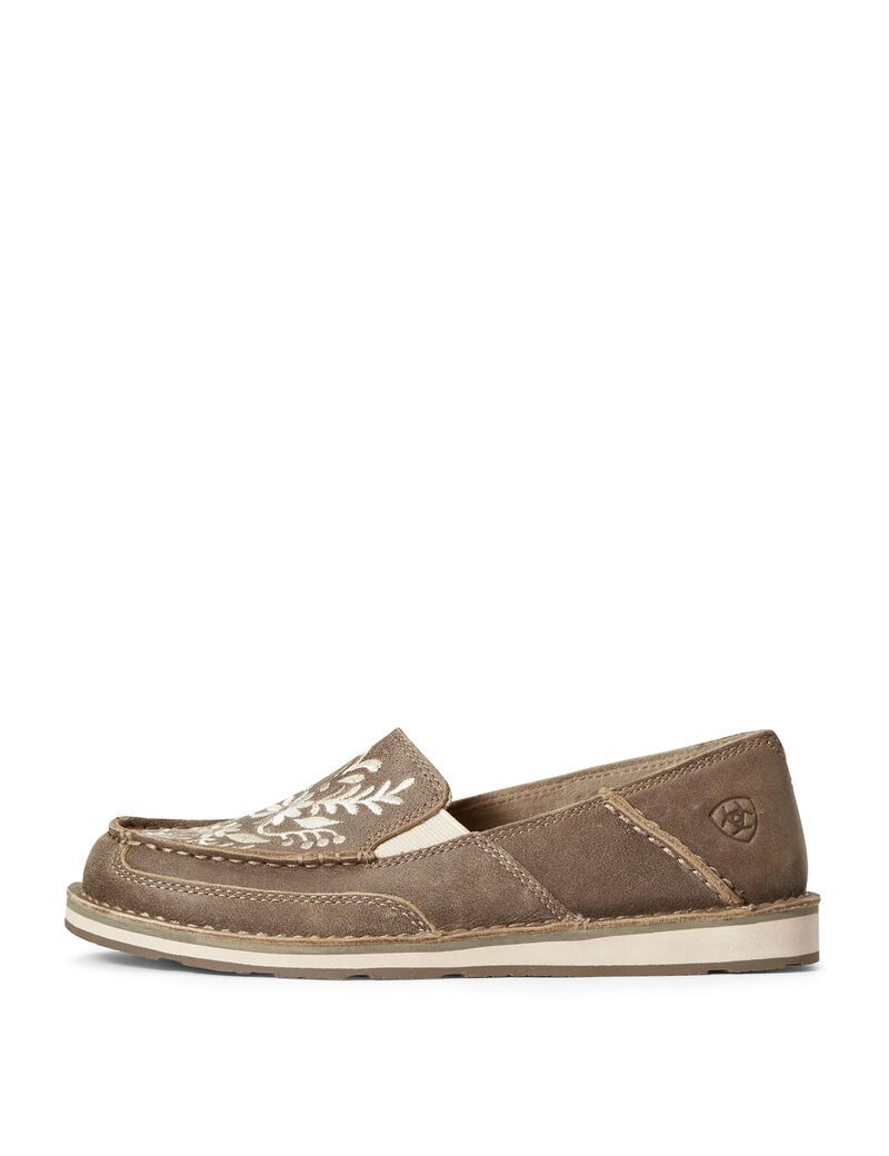 Baskets Ariat Cruiser Embroidered Marron | UDD-4101001