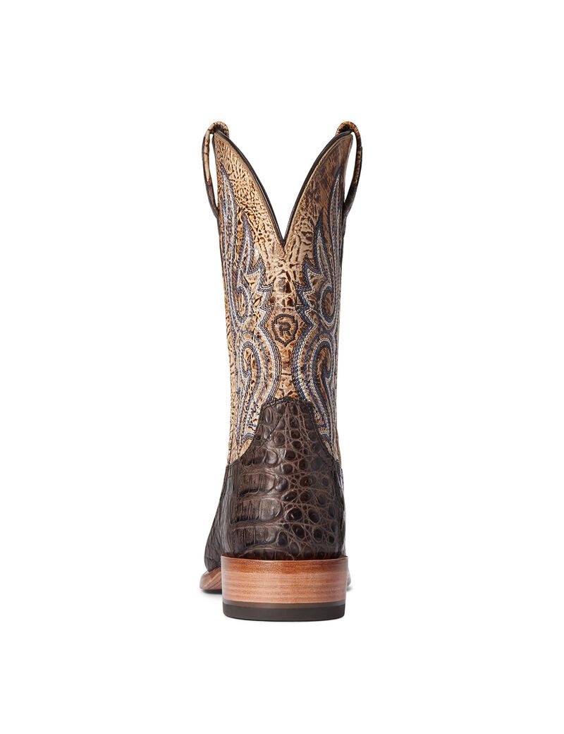 Bottes Western Ariat Relentless Denton Chocolat | VLI-9218988