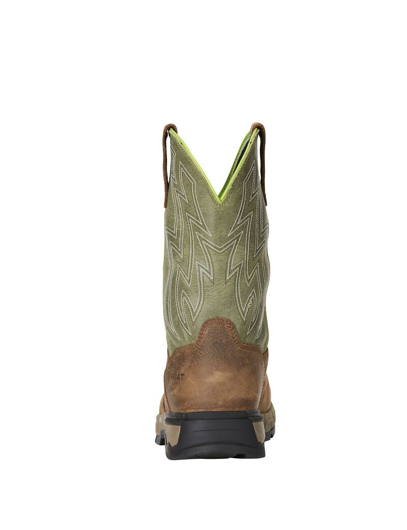 Bottes Imperméables Ariat Rebar Flex Western Composite Embout Travail Marron | UMH-8986852