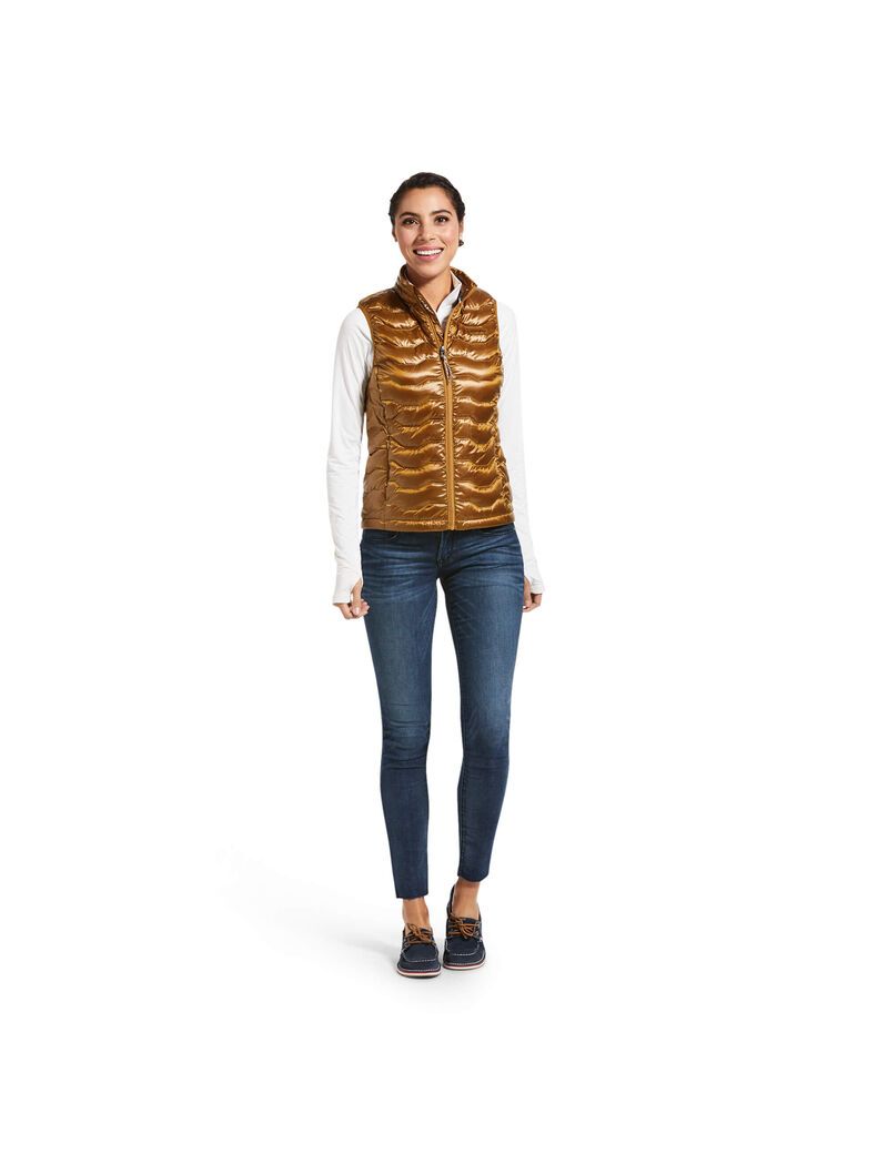 Gilet Ariat Ideal 3.0 Down Marron | GON-3449226