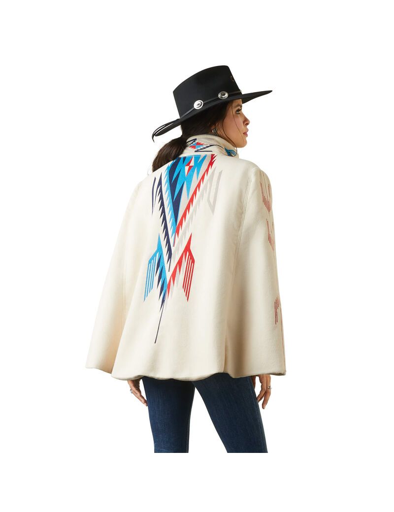 Vestes Ariat Cape Chimayo Coat Multicolore | VHL-0064353