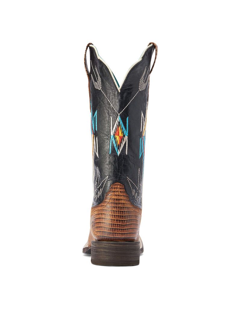 Bottes Western Ariat Frontier Chimayo Marron | FEV-1277128