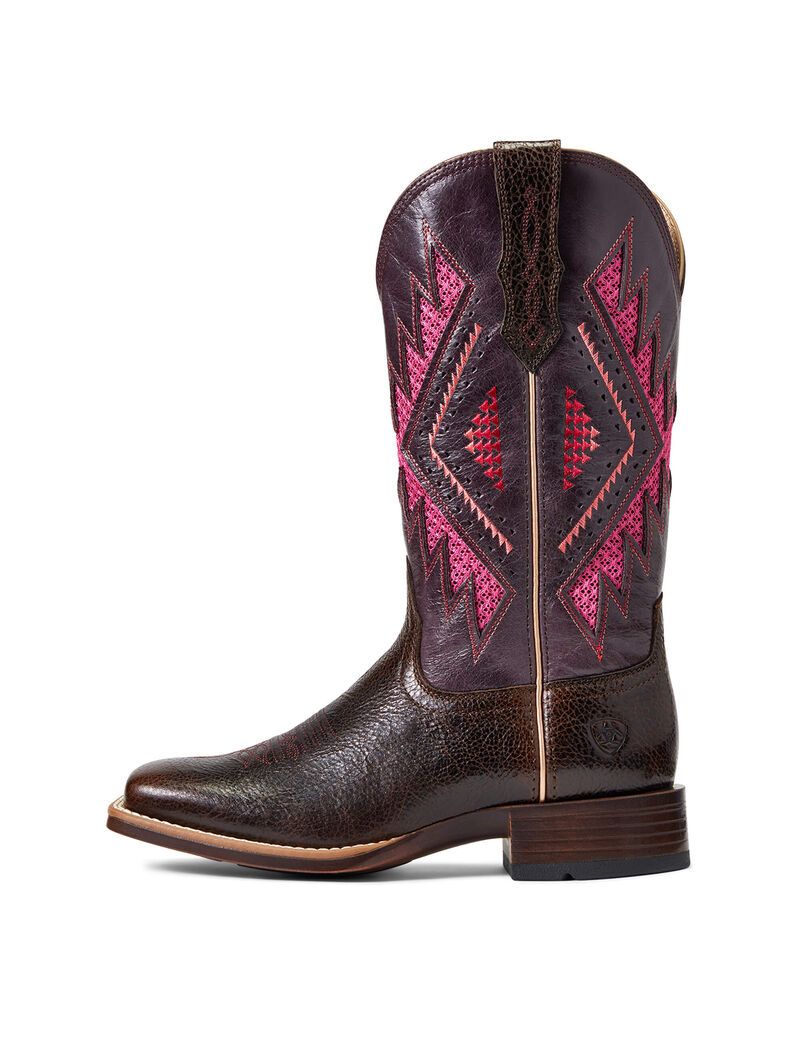 Bottes Western Ariat Sienna Venttek 360 Chocolat | NNL-8391304