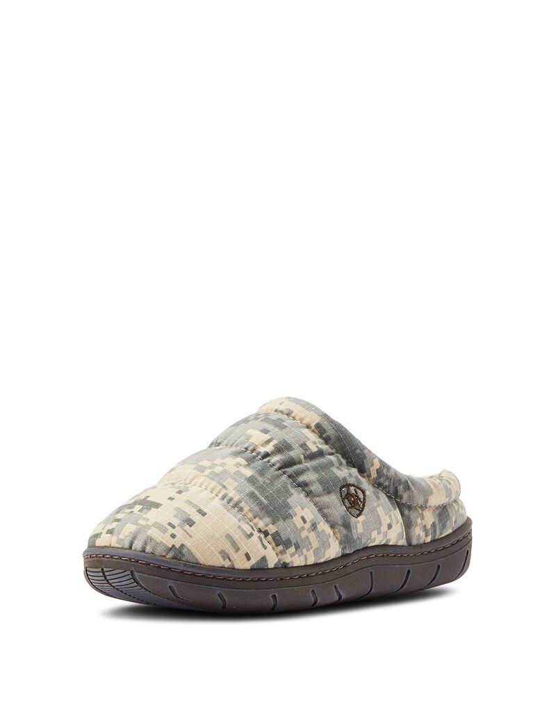 Chaussons Ariat Crius Clog Vert Olive Camouflage | GKS-6073004