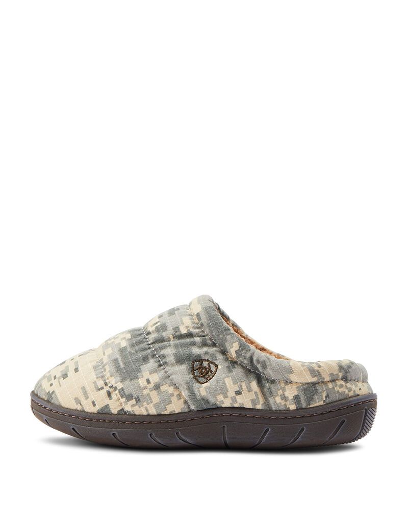 Chaussons Ariat Crius Clog Vert Olive Camouflage | GKS-6073004