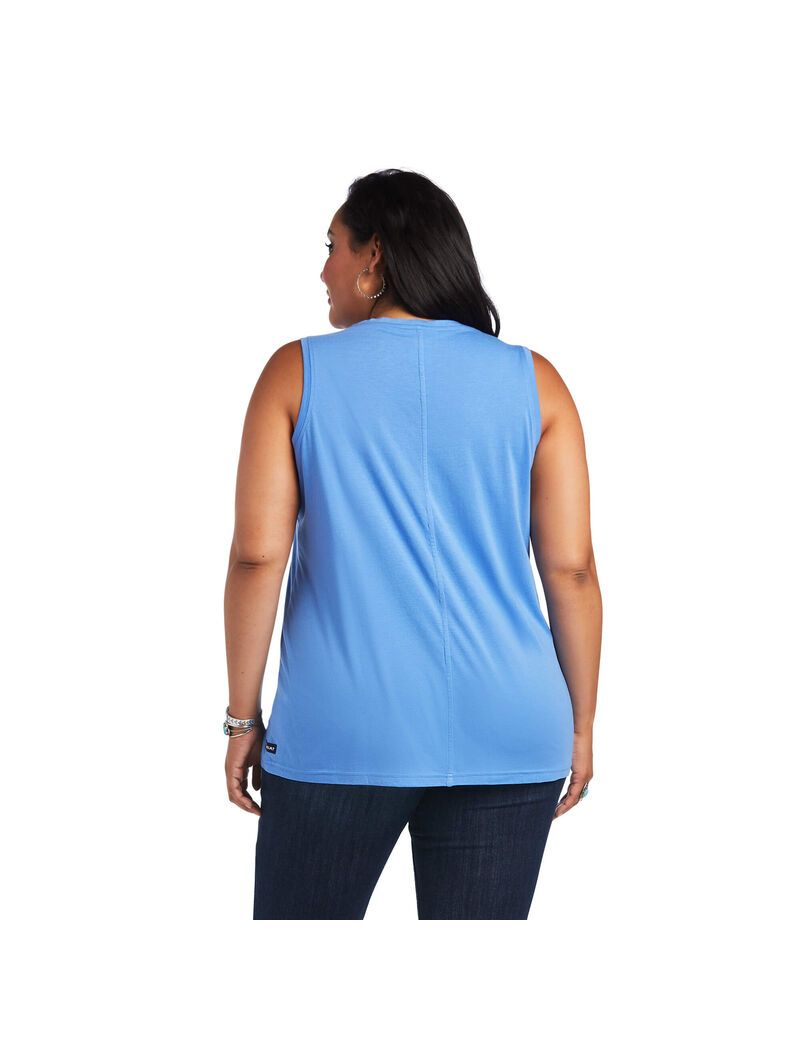 Hauts Ariat Element Tank Bleu | DSN-6838164