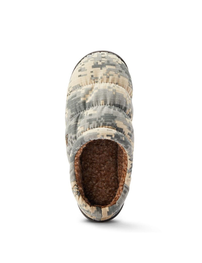 Chaussons Ariat Crius Clog Vert Olive Camouflage | GKS-6073004