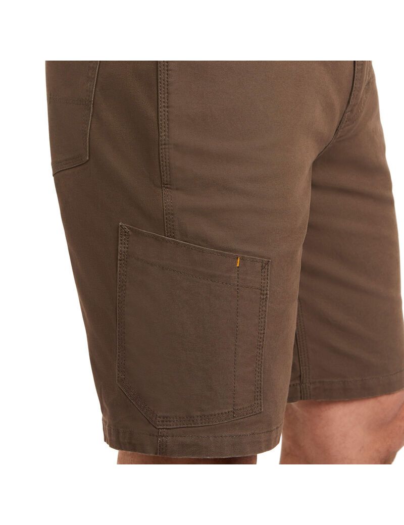 Shorts Ariat Rebar DuraStretch Made Tough Multicolore | NAK-3556757