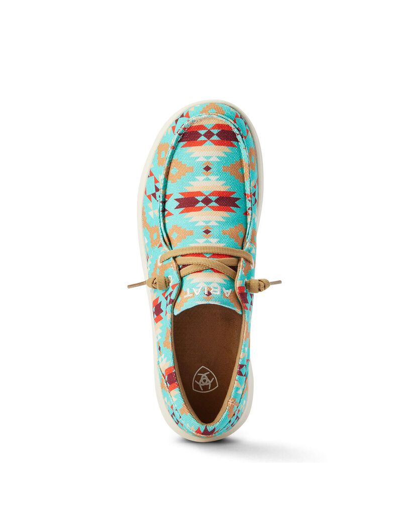 Baskets Ariat Hilo Turquoise | JXQ-2395570