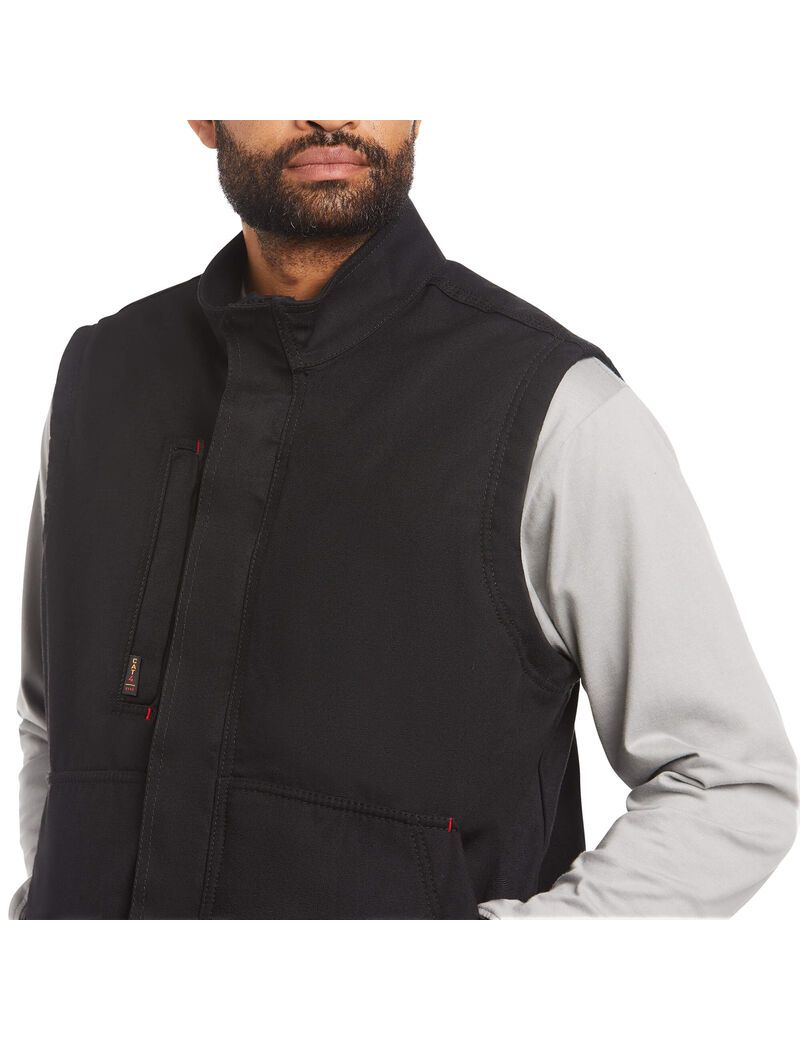 Gilet Ariat FR Workhorse Insulated Noir | IDU-4783068