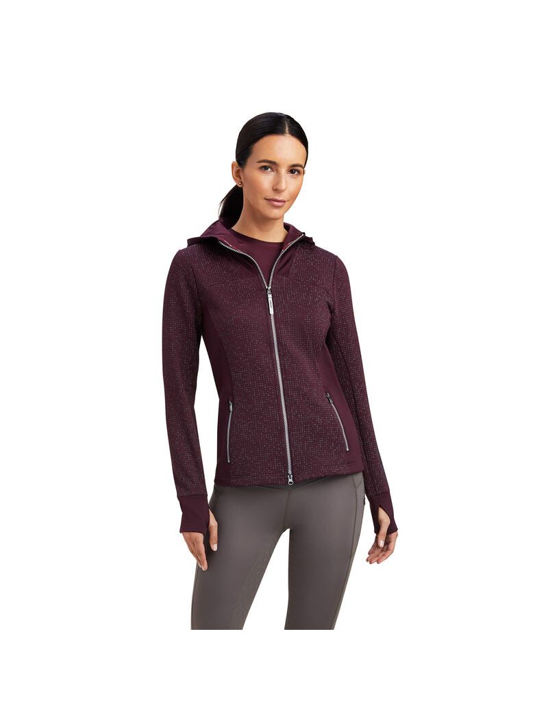 Sweats Ariat Lumina Full Zip Multicolore | RHV-7345168