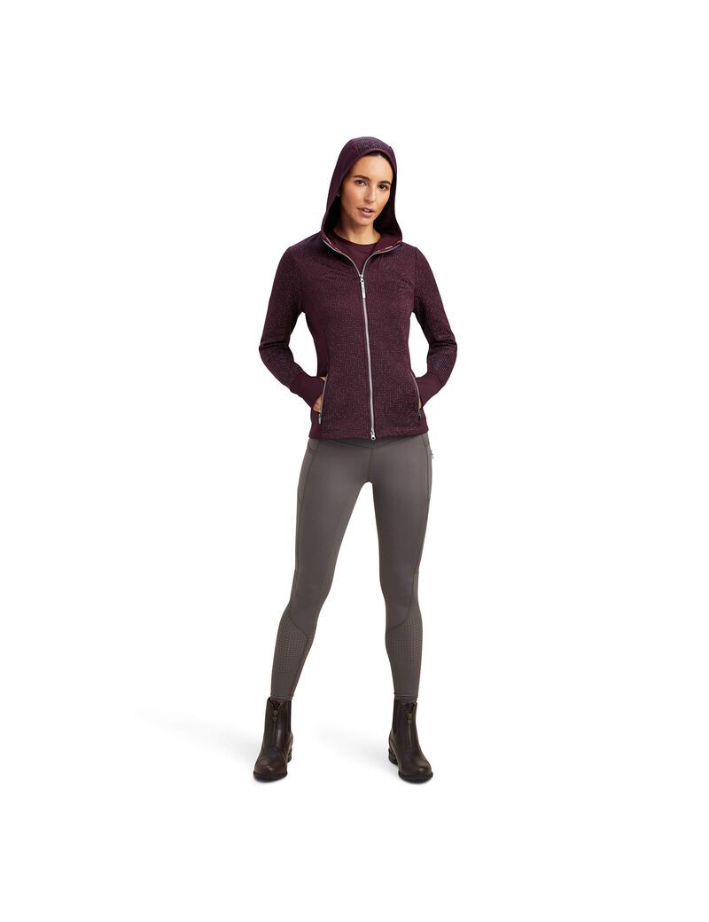 Sweats Ariat Lumina Full Zip Multicolore | RHV-7345168