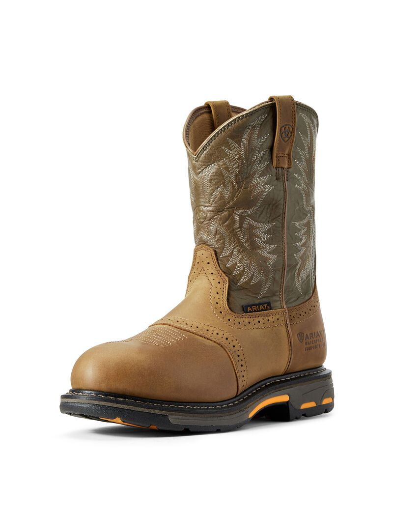 Bottes Imperméables Ariat WorkHog Composite Embout Travail Multicolore | AFZ-1954691