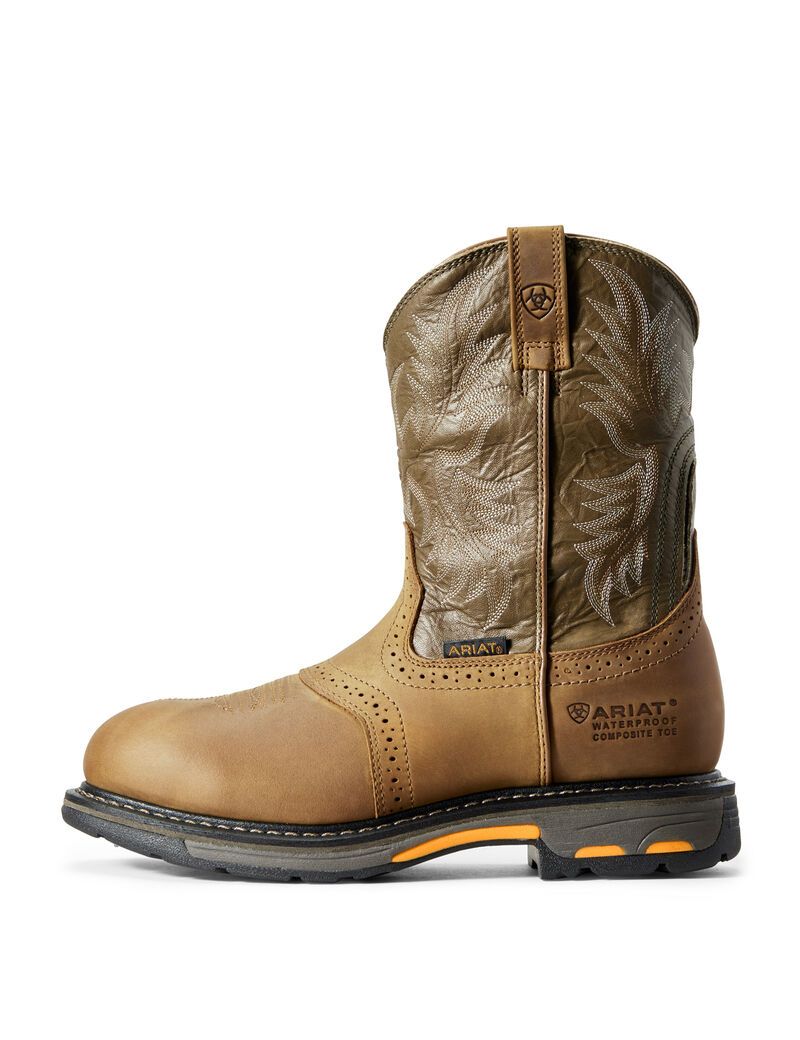 Bottes Imperméables Ariat WorkHog Composite Embout Travail Multicolore | AFZ-1954691