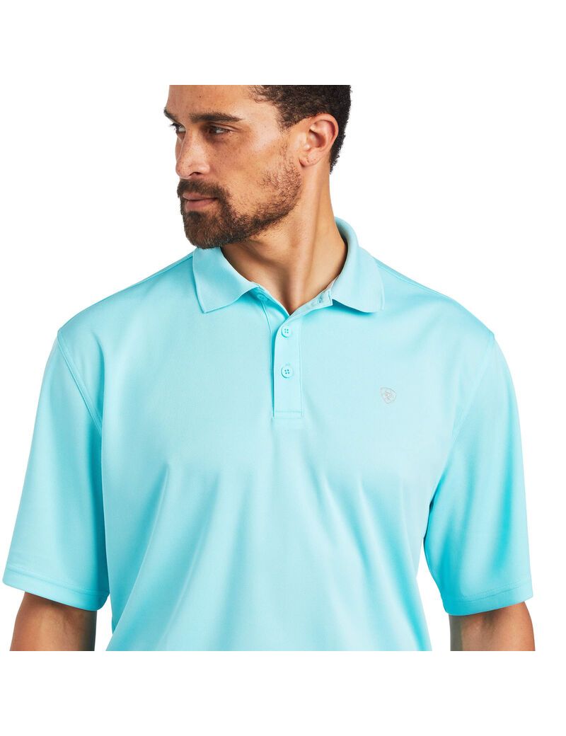 Polos Ariat Tek Bleu | AQX-1408149