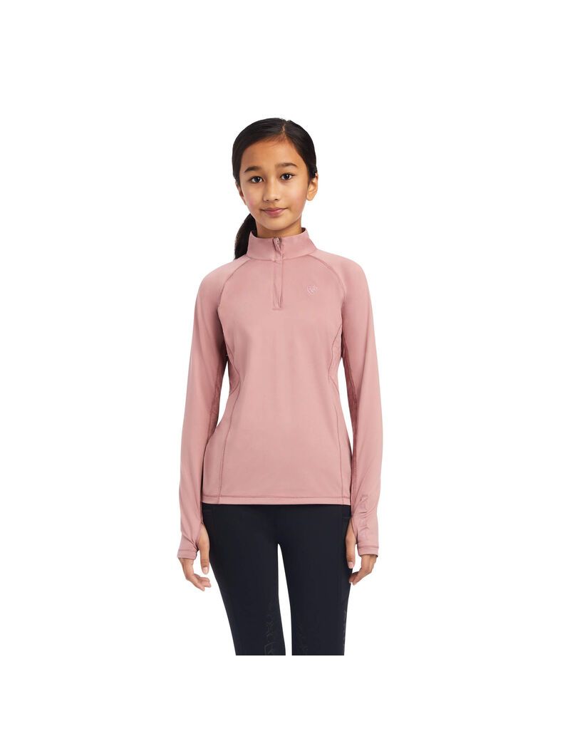 Hauts Ariat Lowell 2.0 1/4 Zip Rose | JOP-4790335