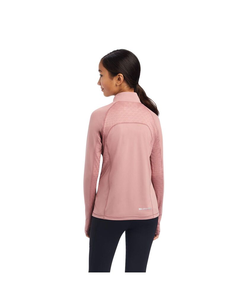 Hauts Ariat Lowell 2.0 1/4 Zip Rose | JOP-4790335