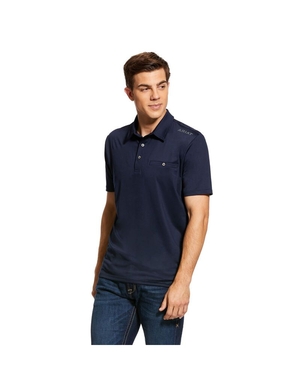 Polos Ariat Norco Bleu Marine | VIG-0955387