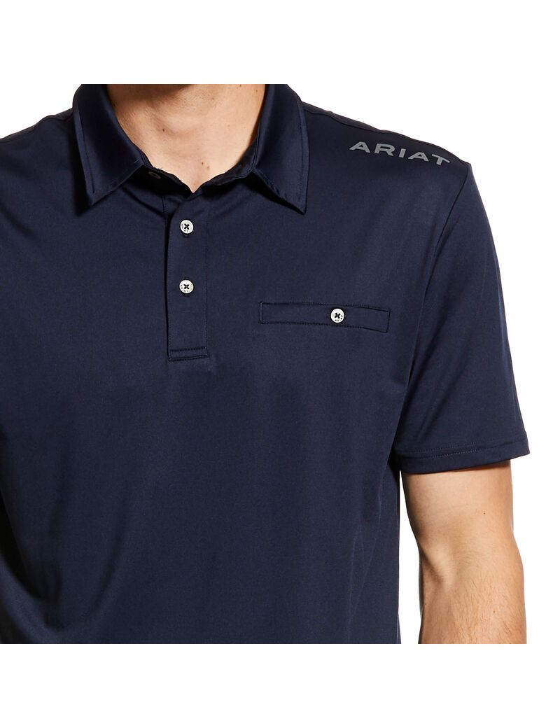 Polos Ariat Norco Bleu Marine | VIG-0955387