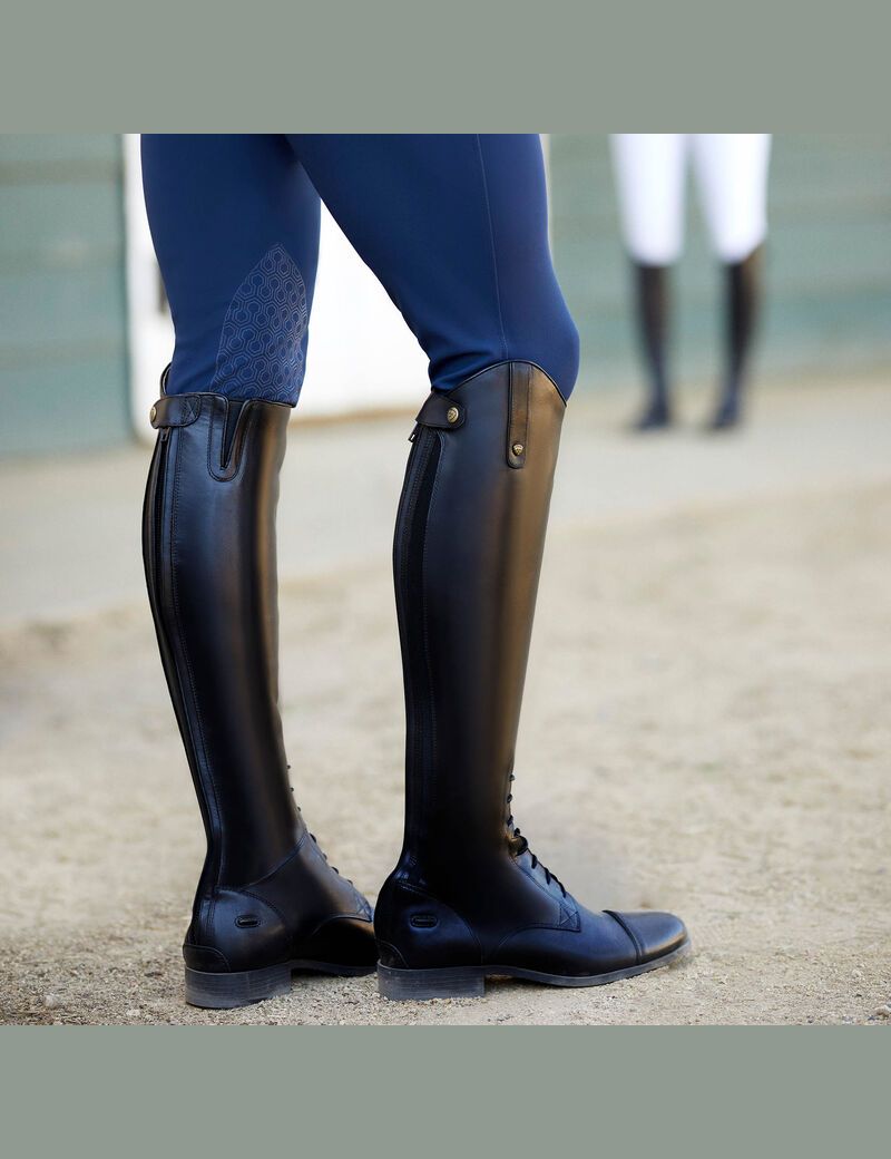 Bottes D'équitation Ariat Heritage Contour Field Zip Alti Noir | BUN-2123549