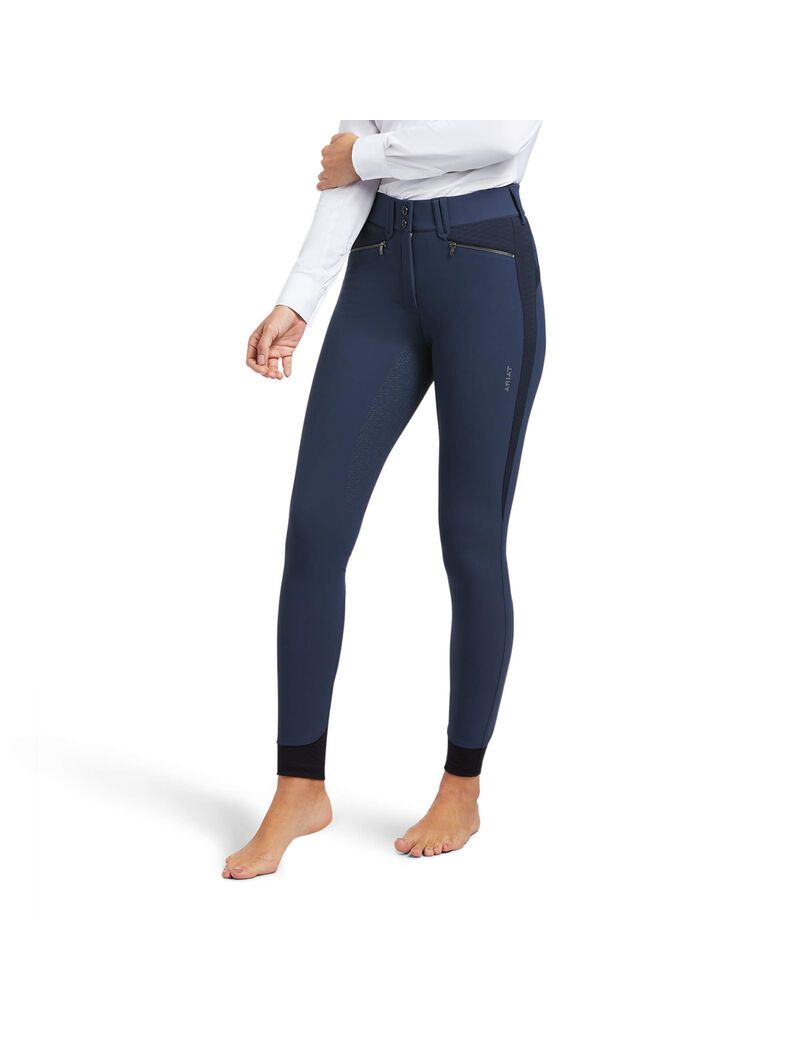 Pantalon Ariat Tri Factor X Bellatrix Full Seat Breech Bleu | CYC-1363489