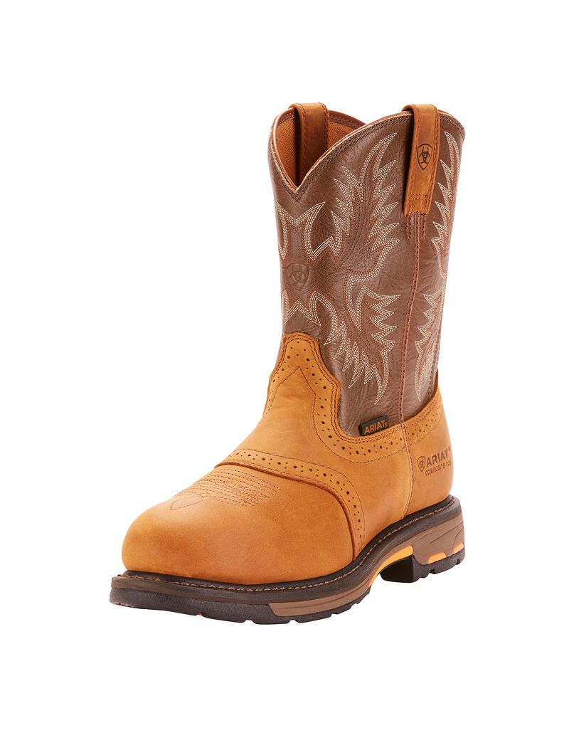 Bottes de Travail Ariat Workhog Pull-on Ct Multicolore | TJW-3005826