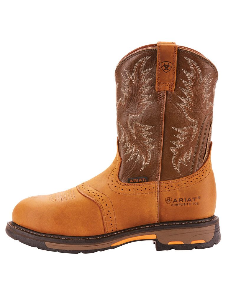 Bottes de Travail Ariat Workhog Pull-on Ct Multicolore | TJW-3005826