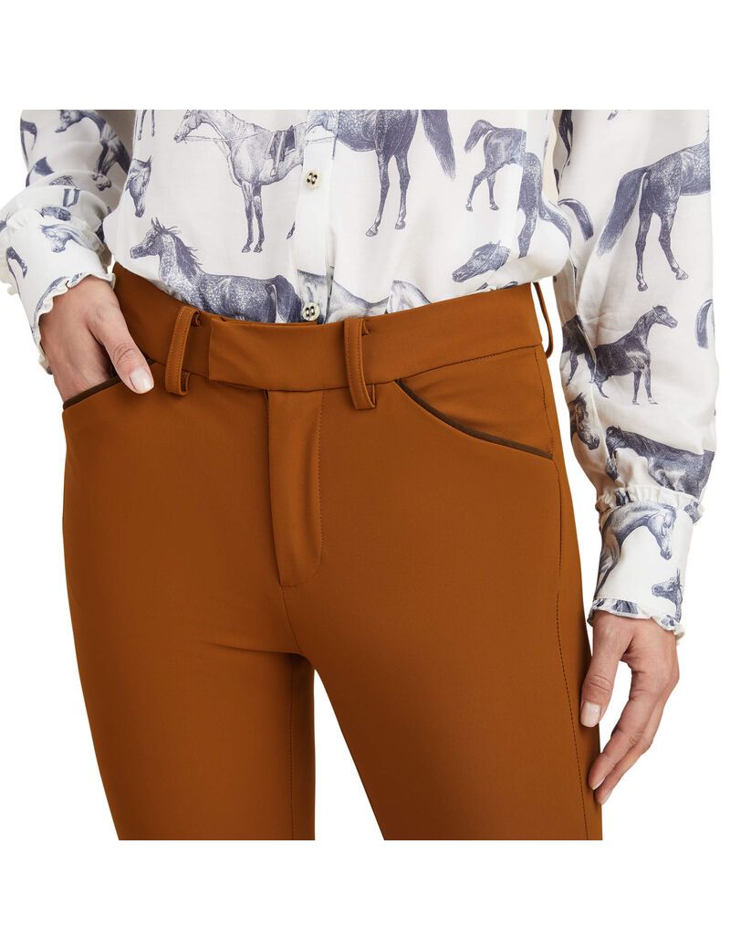 Pantalon Ariat Marlow Marron | IUO-6461591