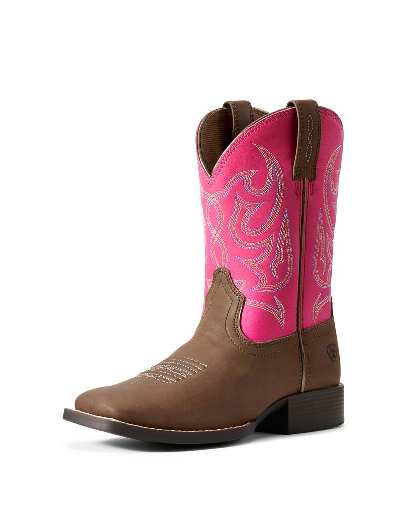 Bottes Western Ariat Jr Champ Marron | OPP-4324751