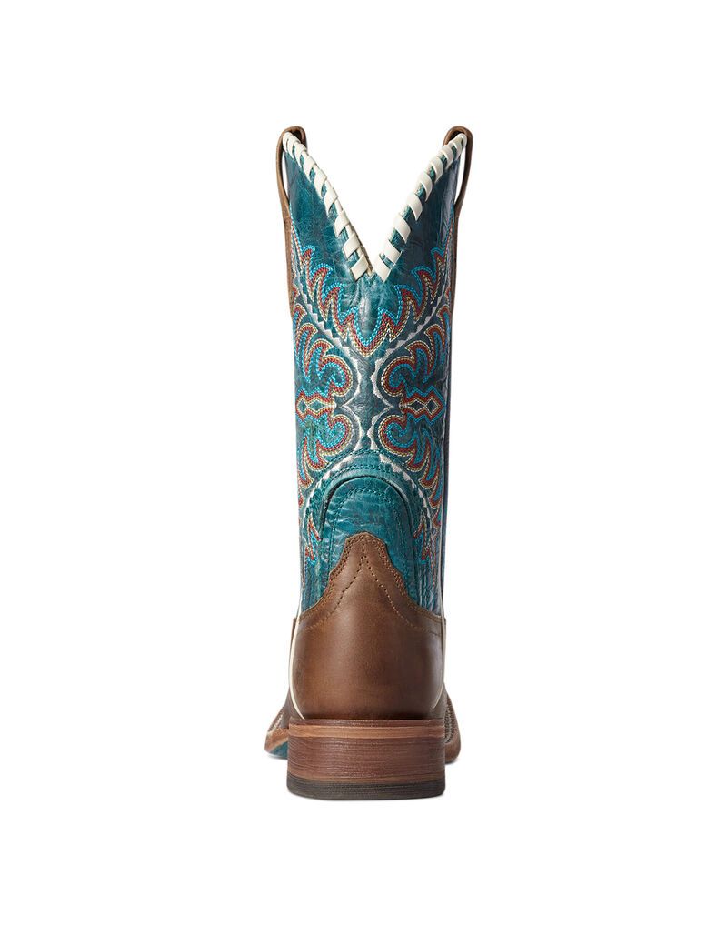 Bottes Western Ariat Eldora Beige Marron | OWB-3433491