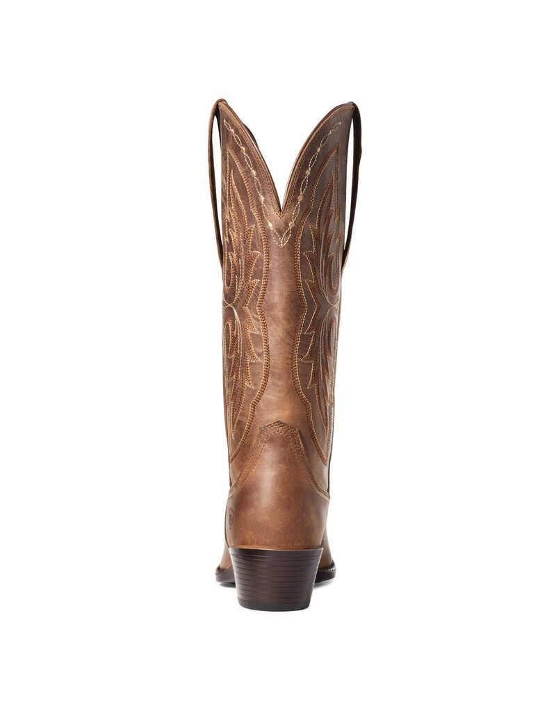 Bottes Western Ariat Heritage X Embout Elastic Larges Calf Marron | ZKZ-7688911