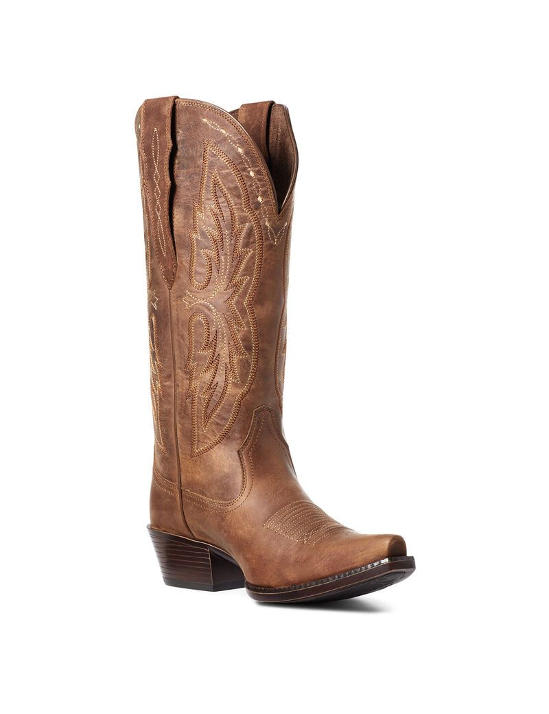 Bottes Western Ariat Heritage X Embout Elastic Larges Calf Marron | ZKZ-7688911