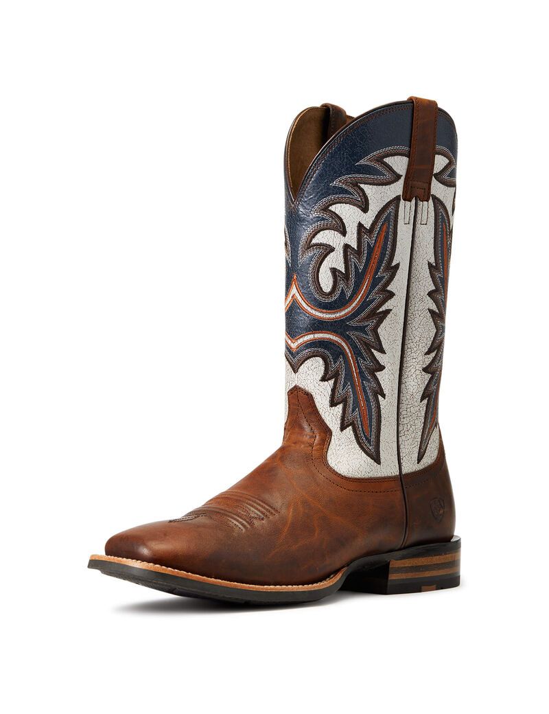 Bottes Western Ariat Brushrider Marron | HSJ-8903751