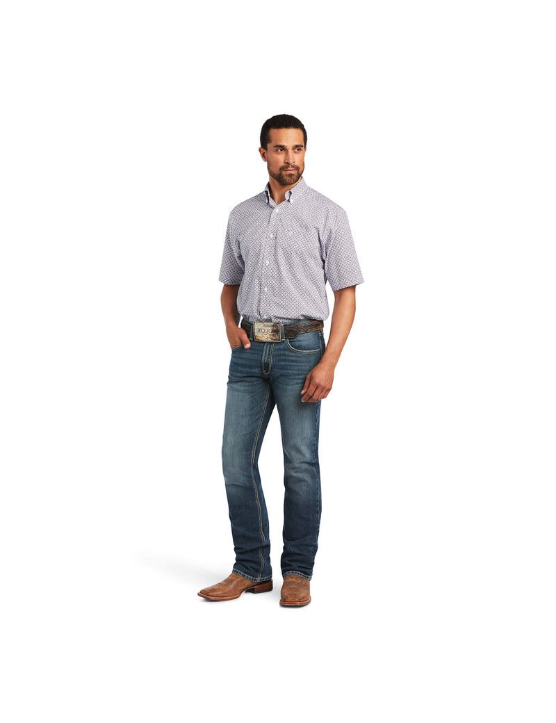 Chemises De Costume Ariat Brecken Classiche Fit Lavande | UZZ-9162580