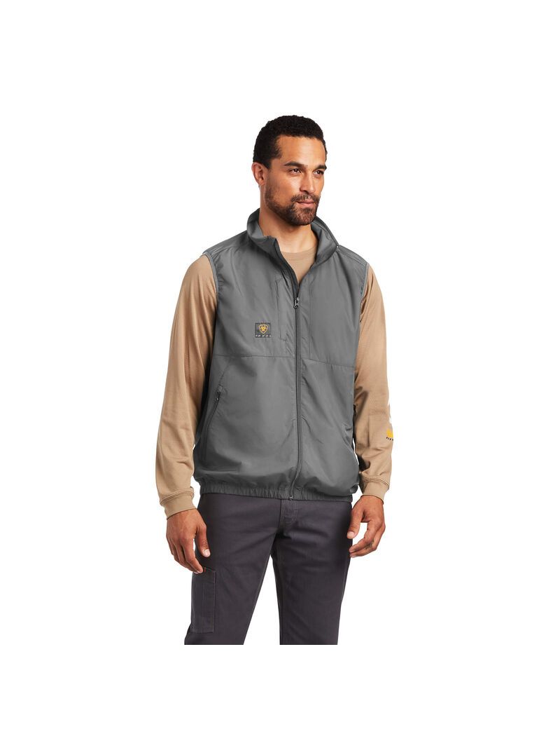 Gilet Ariat Rebar Elite Series Vent Chill Grise | SSB-8338025