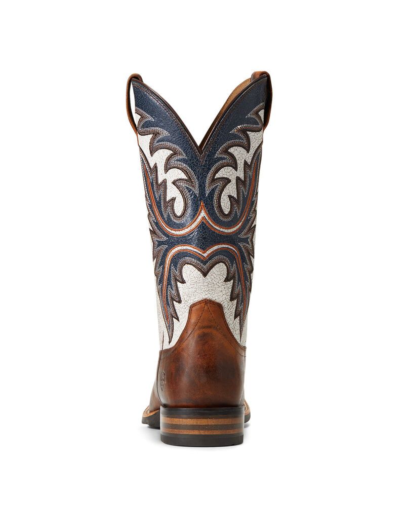 Bottes Western Ariat Brushrider Marron | HSJ-8903751