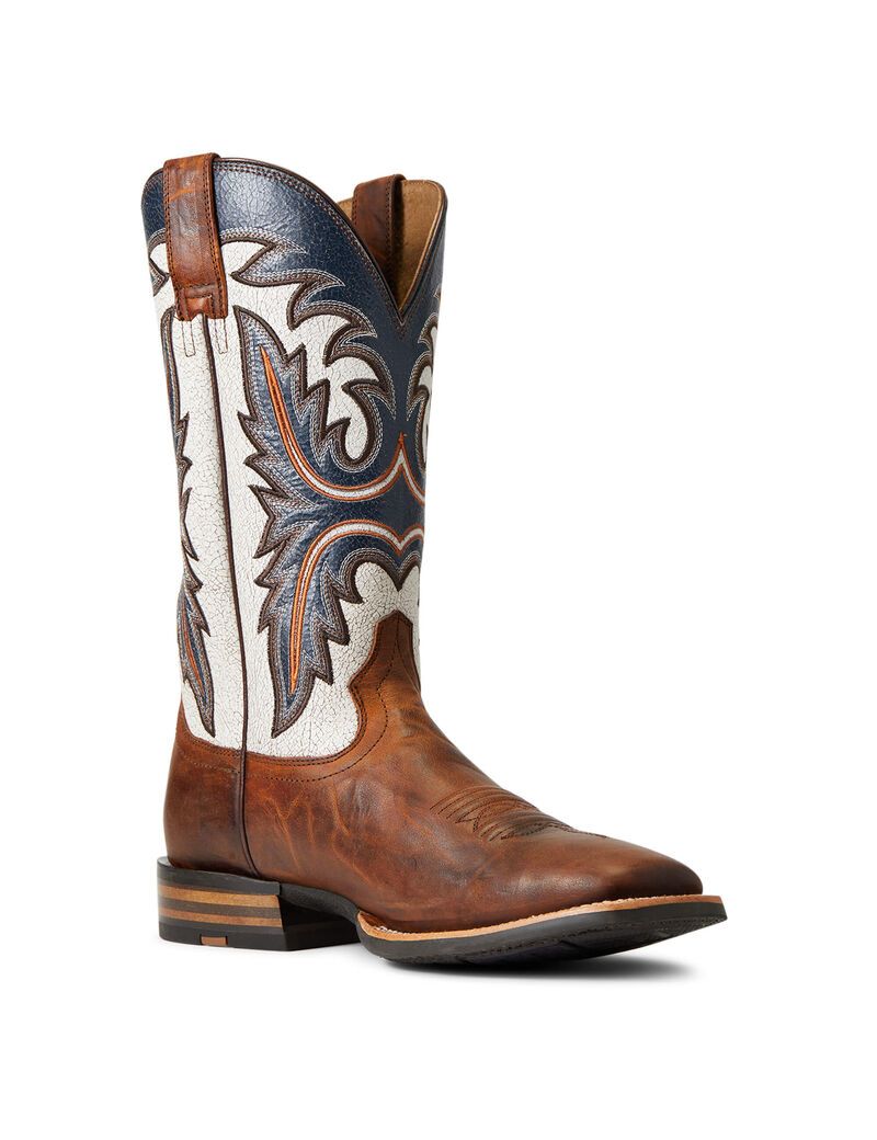 Bottes Western Ariat Brushrider Marron | HSJ-8903751