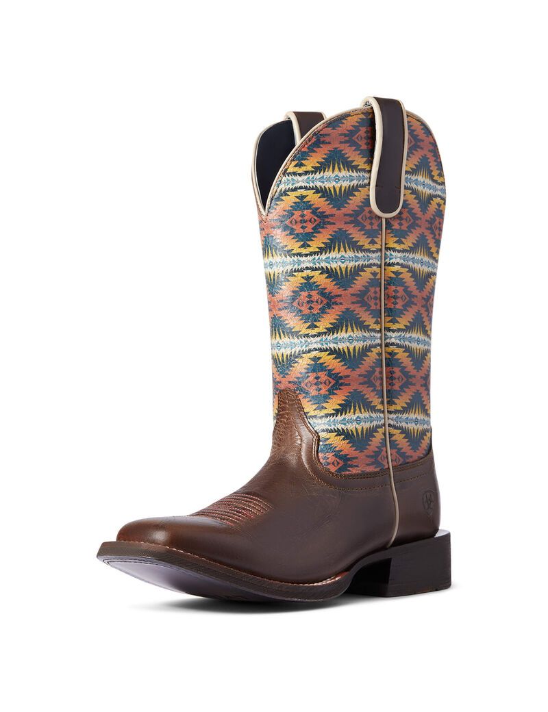 Bottes Western Ariat Pendleton Circuit Savanna Multicolore | ODQ-2606575