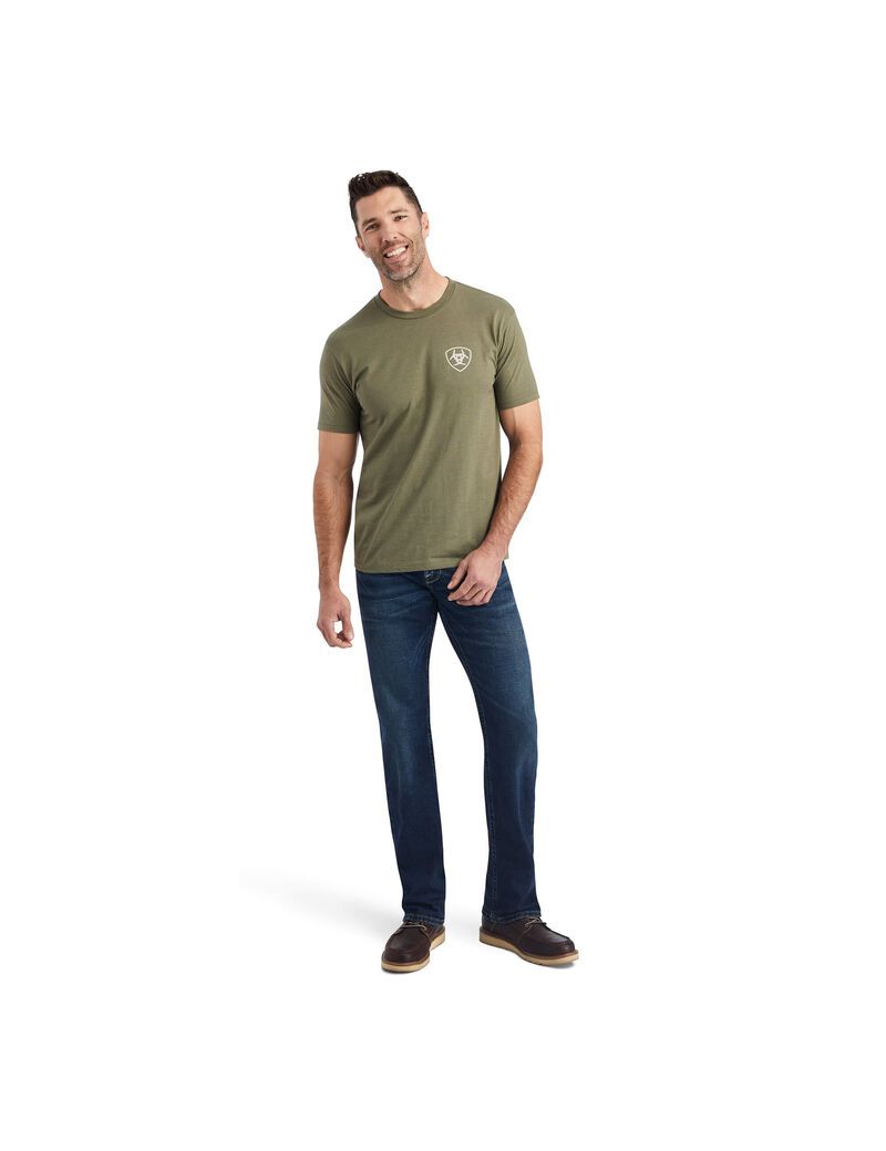 T Shirts Ariat Hexafill Multicolore | QFH-6394135