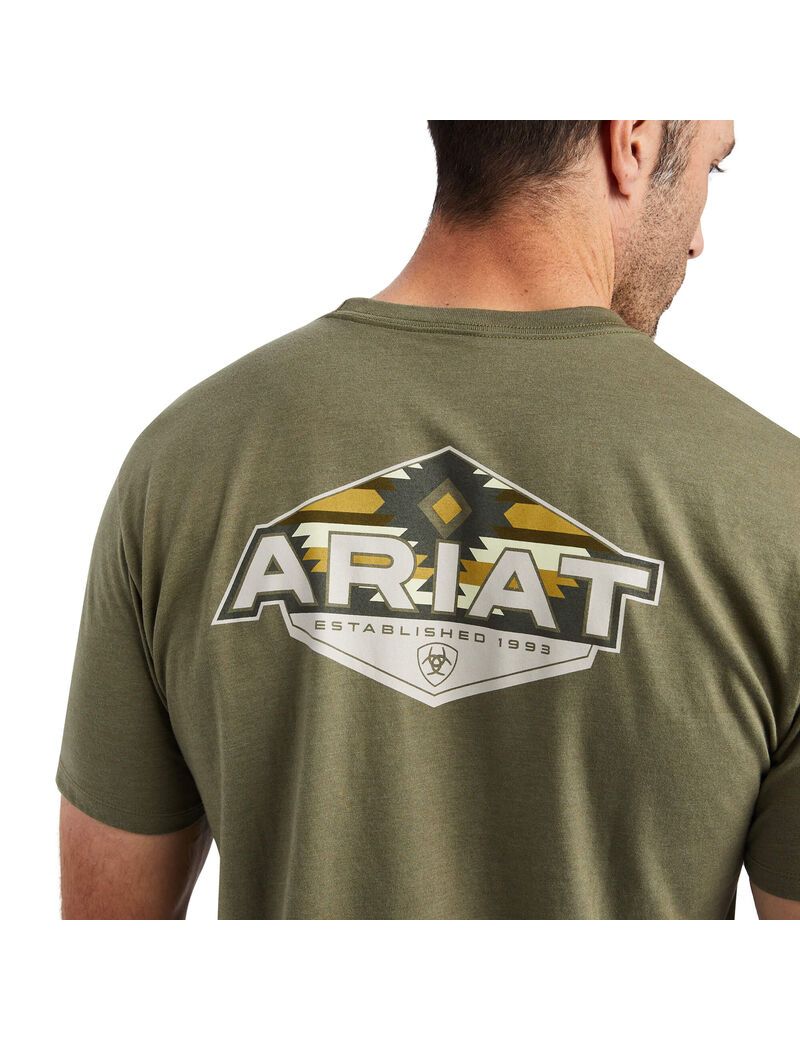 T Shirts Ariat Hexafill Multicolore | QFH-6394135