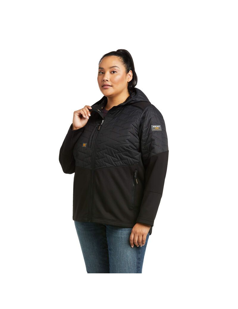 Vêtements De Travail Ariat Rebar Cloud 9 D'eau Resistant Insulated Jackets Noir | SMA-3894899