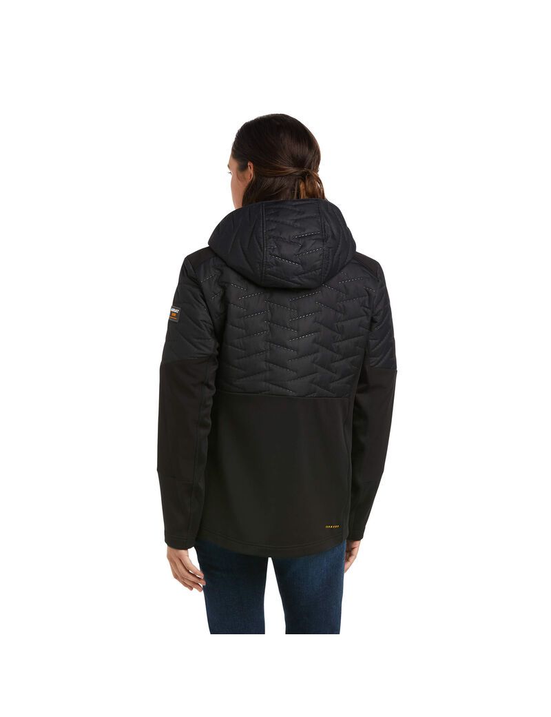 Vêtements De Travail Ariat Rebar Cloud 9 D'eau Resistant Insulated Jackets Noir | SMA-3894899