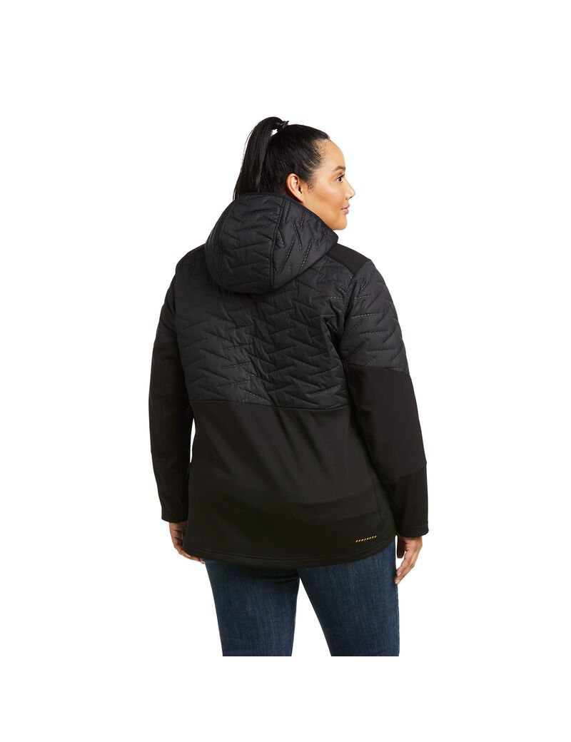 Vêtements De Travail Ariat Rebar Cloud 9 D'eau Resistant Insulated Jackets Noir | SMA-3894899