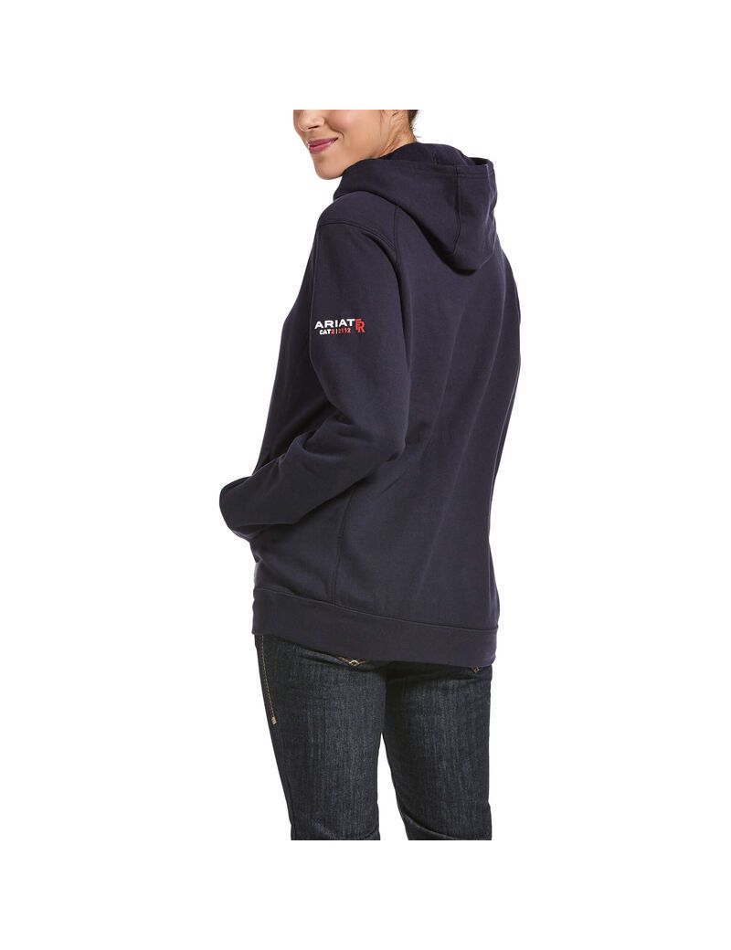 Sweat à Capuche Ariat FR Rev Pullover Bleu Marine | RBZ-6034655