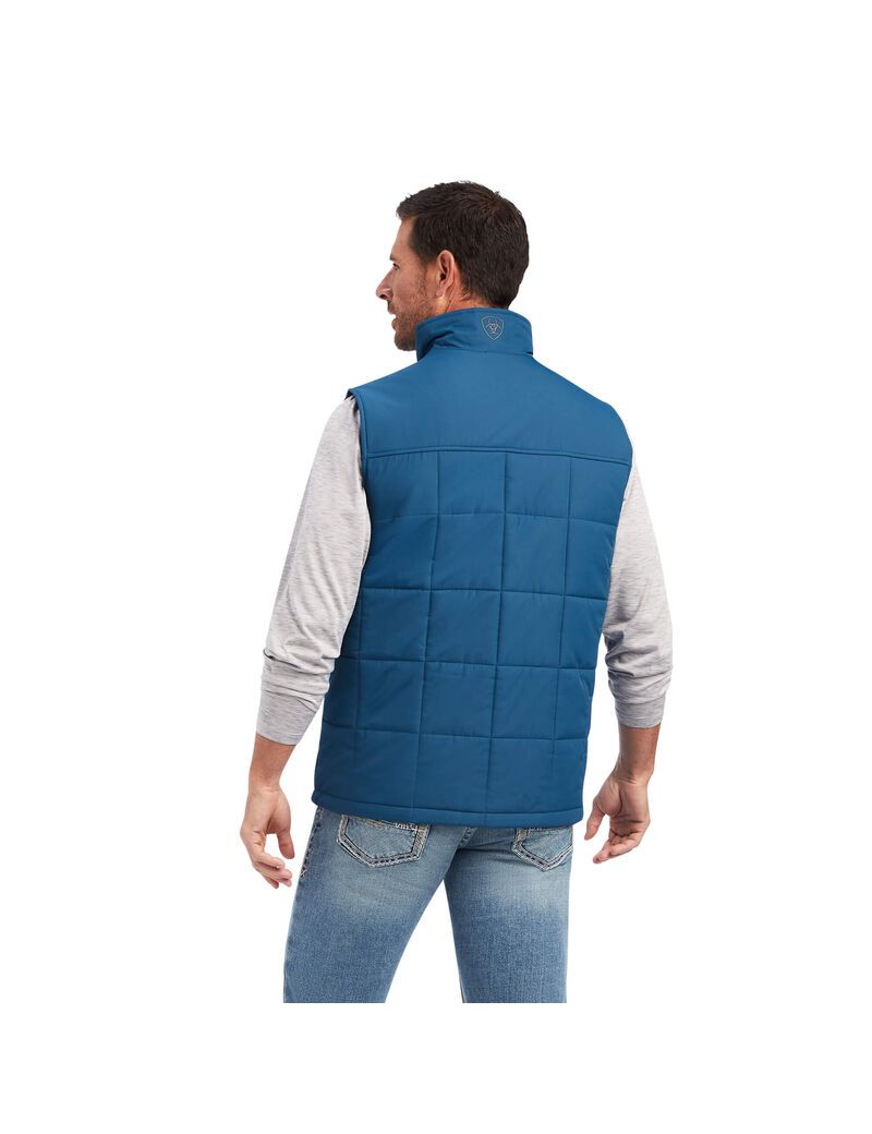 Gilet Ariat Crius Insulated Bleu | VTO-6033826