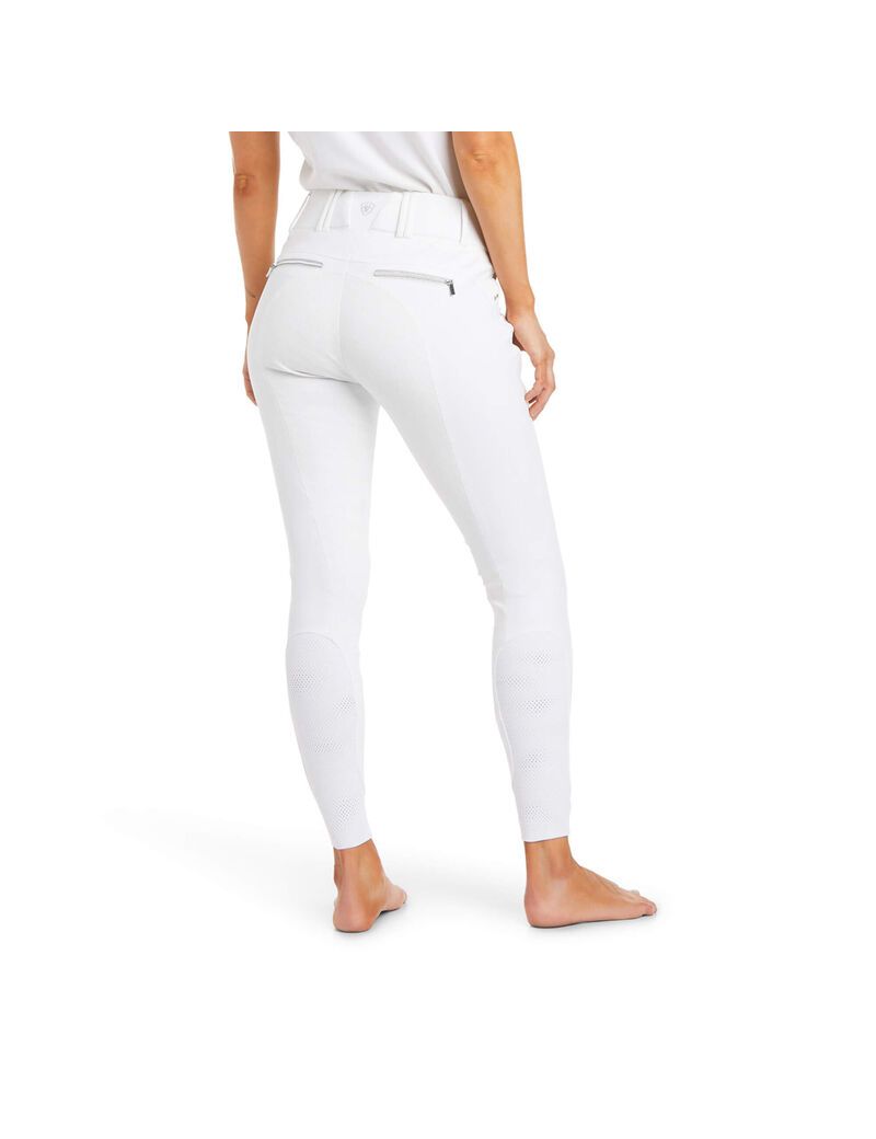 Pantalon Ariat Tri Factor X Grip Full Seat Breech Blanche | VZB-3037019