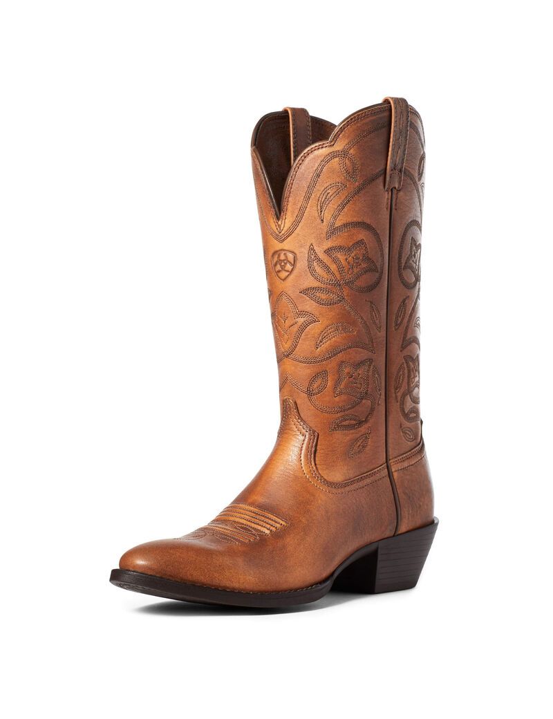 Bottes Western Ariat Heritage R Embout Cuivre Marron | TSH-6465250