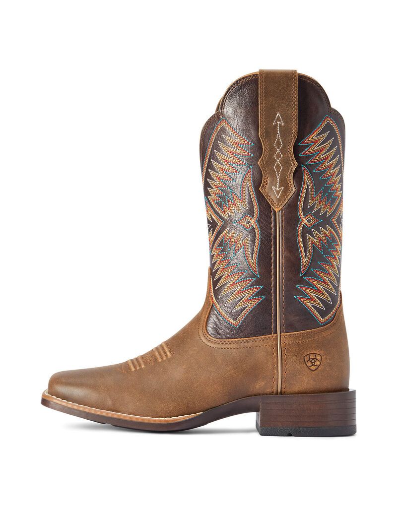 Bottes Western Ariat Odessa Stretchfit Marron | NVQ-9956029