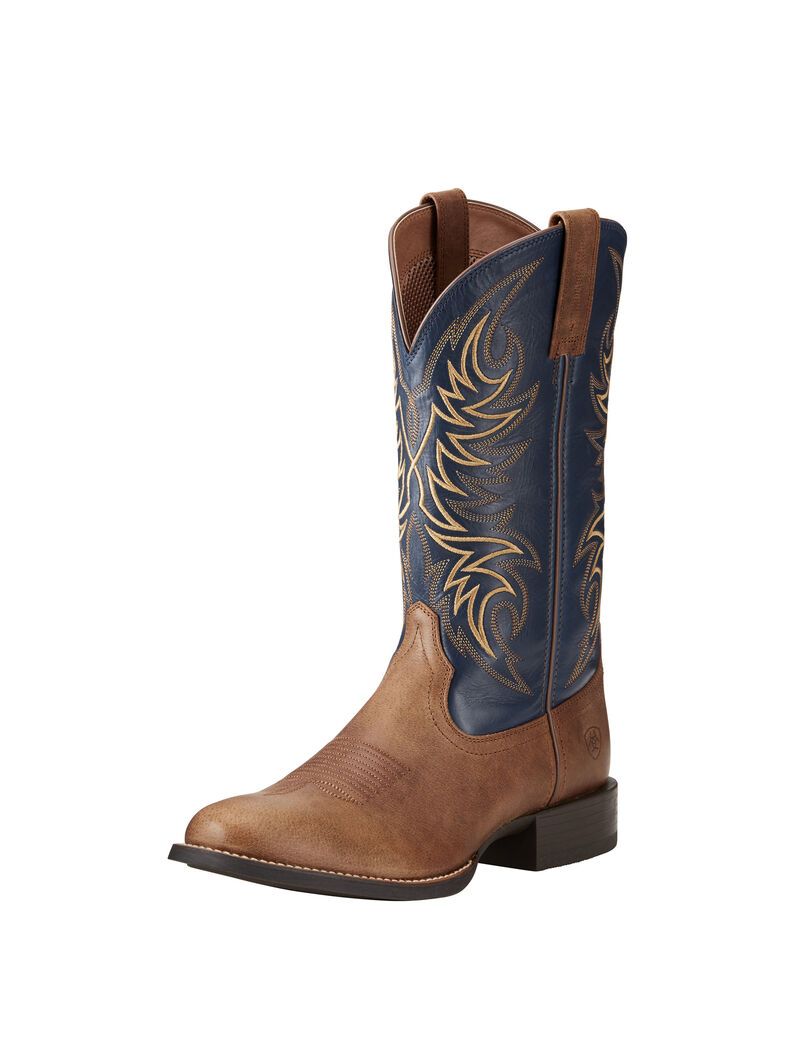 Bottes Western Ariat Sport Horseman Beige | PIL-4938944