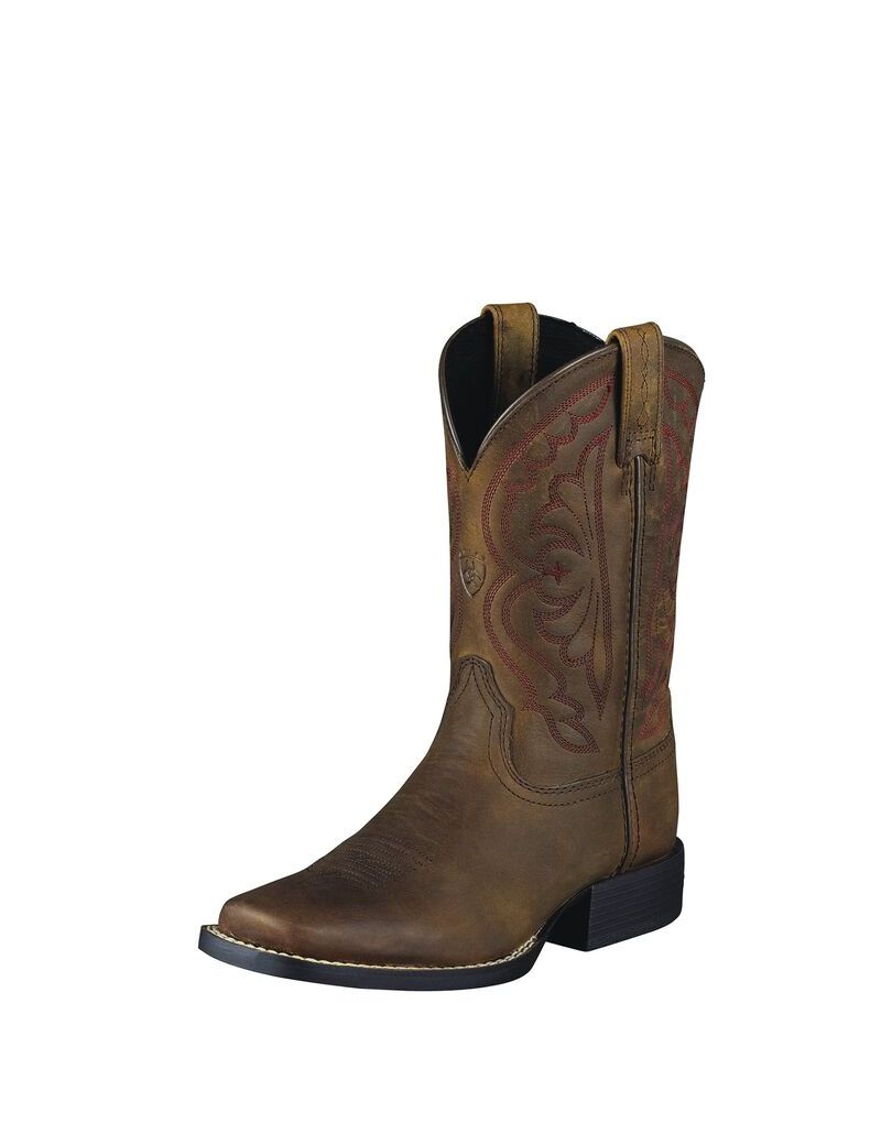 Bottes Western Ariat Quickdraw Marron | ABZ-7247084